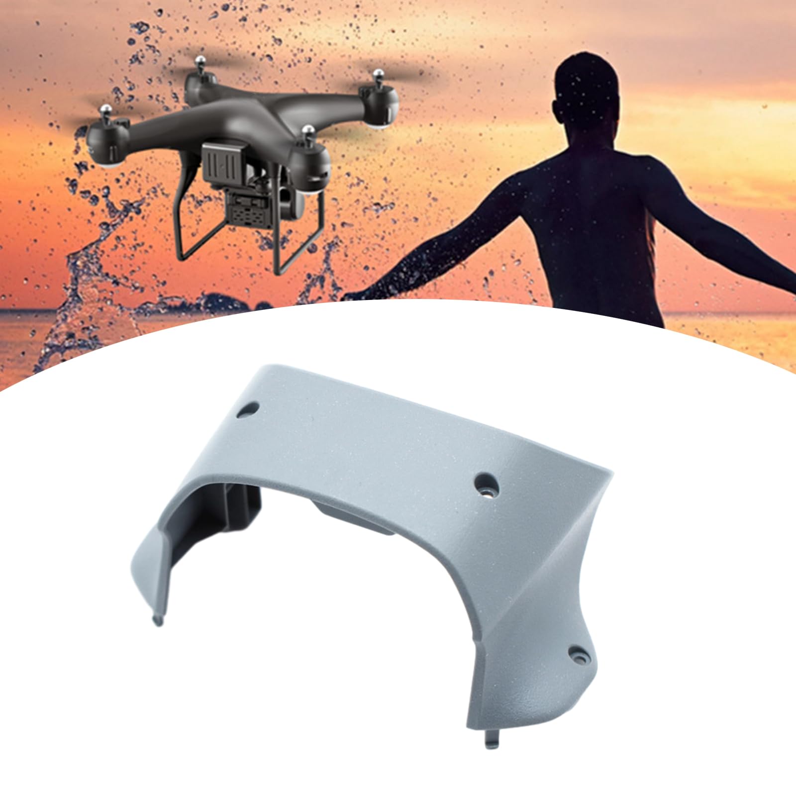 hokojix for Air 3 PTZ Fuselage Head Fixed Cover Assembly Repair Parts for Air 3 Drones Replacement Plastic Cover Repair Parts