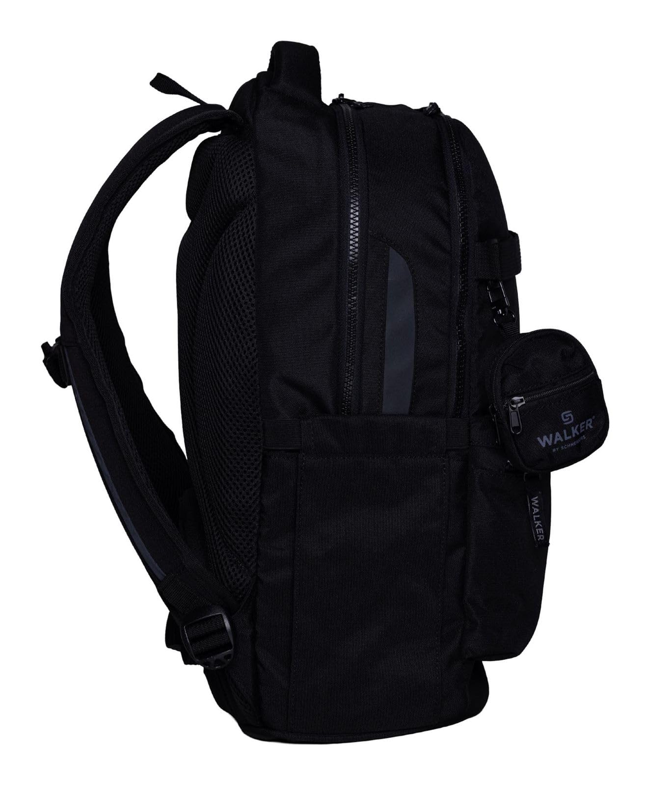 Walker mochila escolar con compartimento para portátil Rey Backpack 29L Black negro