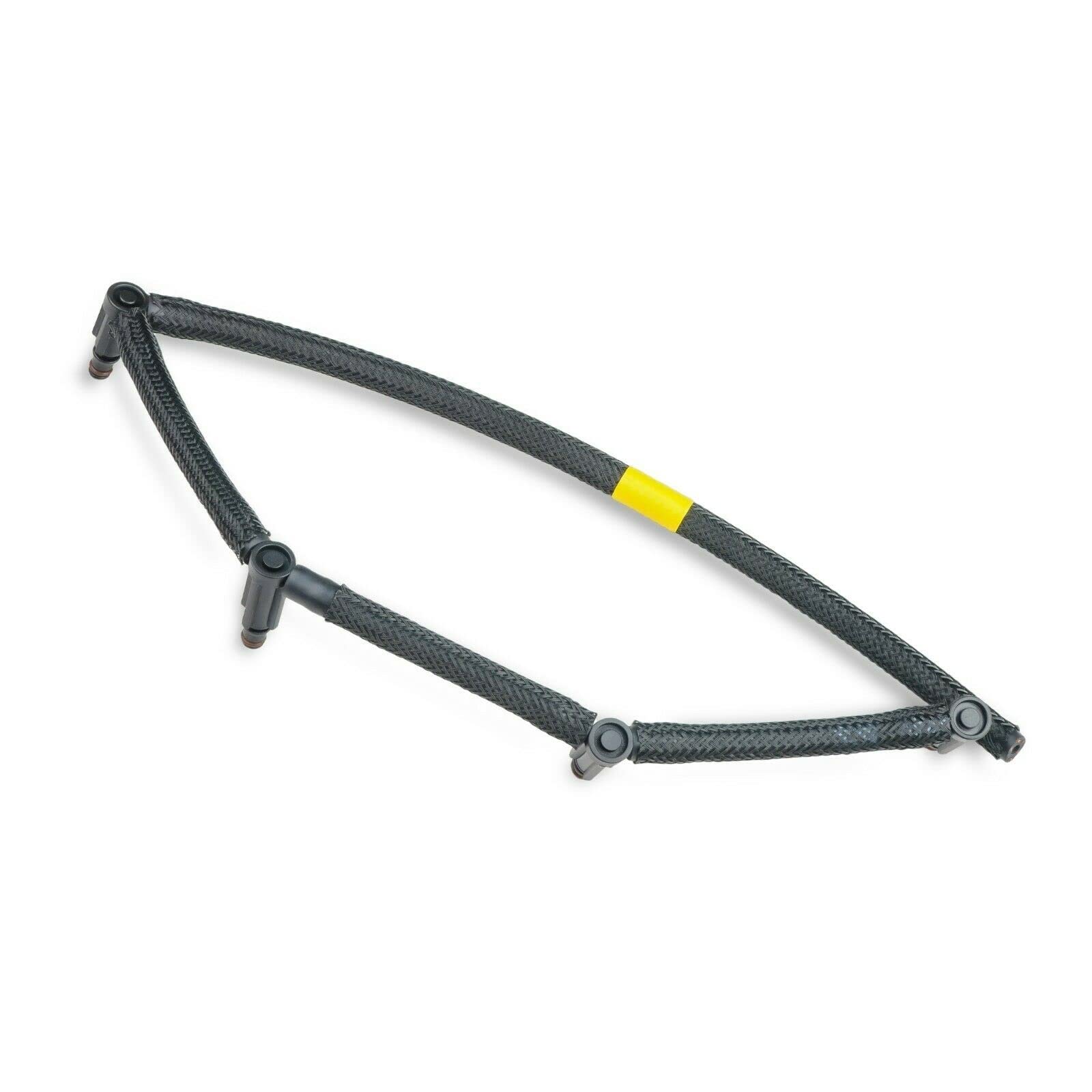 Tubo di Ritorno dell'Iniettore (Carburante a Prova di Perdite) 1.6 HDi 90 & 109/110 CH Compatibile per Berlingo, C2, C3 I, C3 Picasso, C4 I, C4, C5 II-III, Xsara, Jumpy