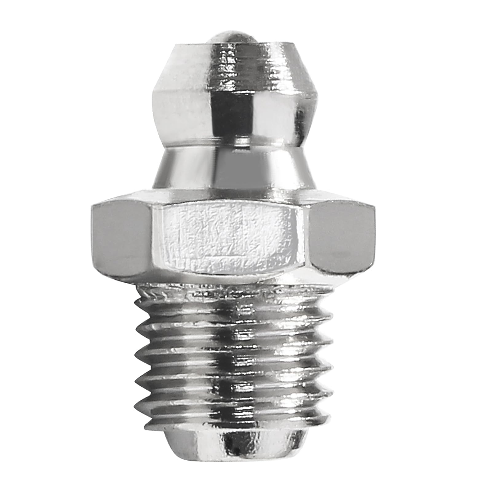 LDEXIN 25pcs 8mm x 1mm M8 Male Thread Straight Hydraulic Grease