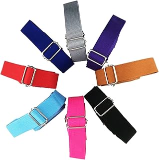 INOOMP Exercise Stretch Bands Yoga Stretching Straps Exercise Stretching Strap Fitness Stretching Strap Yoga Straps with Stretchy Strap Yoga Exercise Strap Yoga Fitness Strap