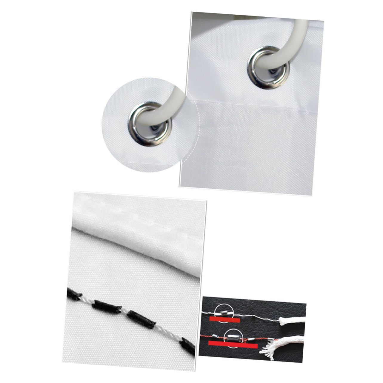 ABOOFAN 12piezas Cortina De Baño Decorativa Impresión De Halloween Ganchos para Baño Moderno y Elegante