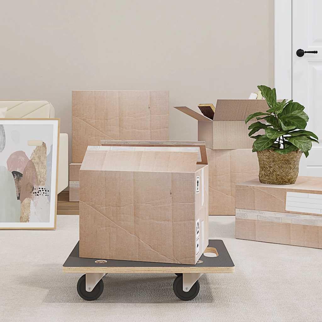 vidaXL Pedane di Trasporto 2 pz Rettangolari 50x35x11,5 cm 250 kg