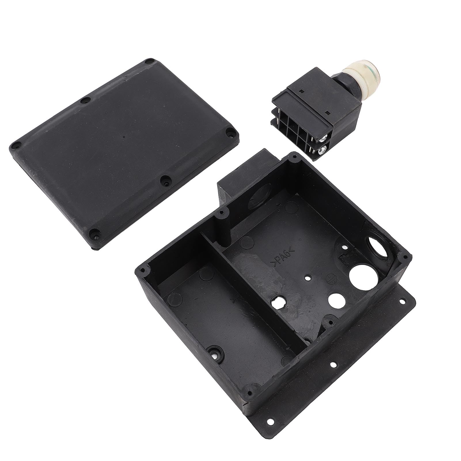 Scatola Elettrica del Motore dello Spaccalegna in Legno Robusto Materiale ABS Voltaggio Universale Facile Sostituzione per i Modelli Sheppach
