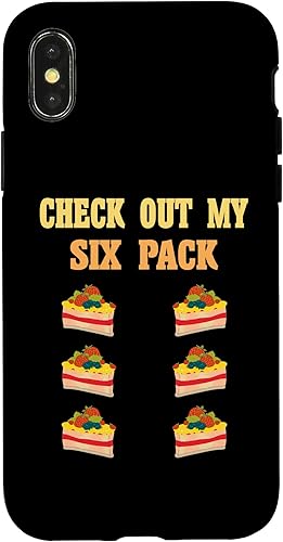 Miniatura 7 de iPhone XS Max Check Out My Six - Estuche para levantamiento de pesas de fresa para hombres y mujeres