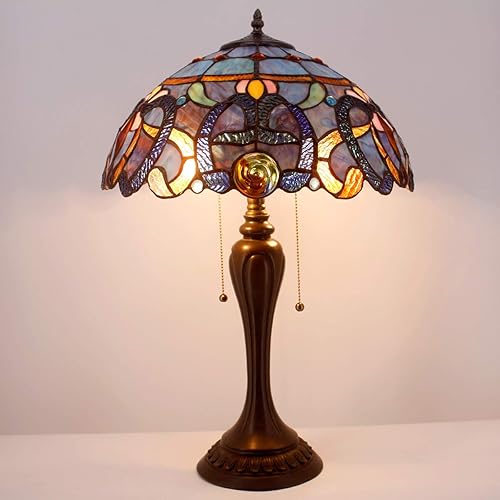 Miniatura 9 de Tiffany Lamp Series - Pantalla decorativa estilo vitral para sala de estar y dormitorio
