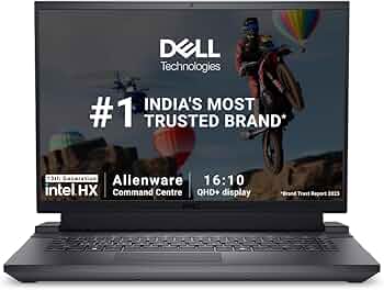 Dell G16 7630 Gaming Laptop, Intel i9-13900HX/16GB DDR5/1TB SSD/NVIDIA RTX 4070, 8GB GDDR6/16 (40.64cm) QHD+ 240Hz/Backlit KB RGB/Metallic Night/Win 1...