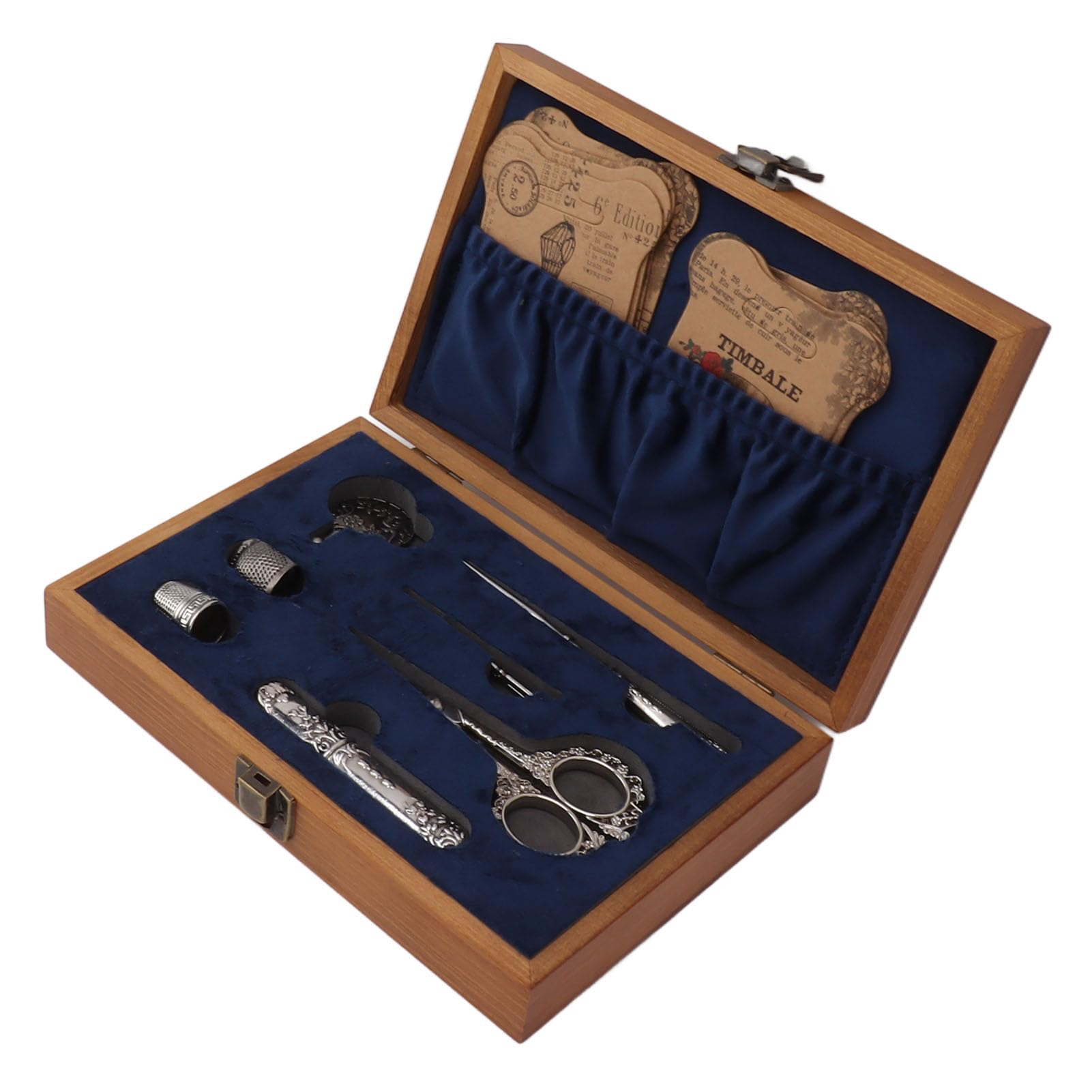 US ARMY WW2 GI Kit Da Cucire Uniforme/soldati Cucito Bottoni Filo Forbici EUR 8,00 - IT - Foto 9