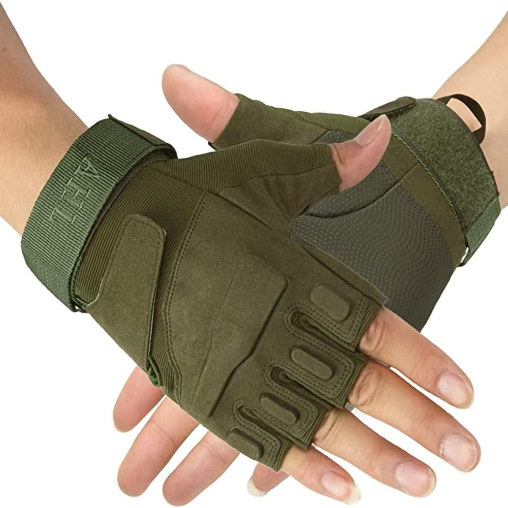 ZaySoo Gloves for Bike Riders/Cycling Leather - Green (B0CNRR3T47) Amazon Price History, Amazon Price Tracker