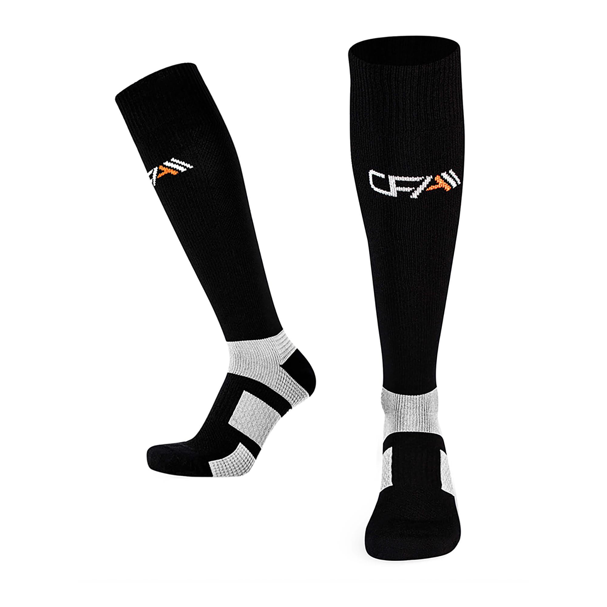 CFA V1 Calcetines Compresion Mujer y Hombre Graduada Antiampollas, Ideales Para El Deporte | Modelo Hasta La Rodilla | Soporte De Tobillo Y Arco | Diseño Danés | Fabricado En Portugal — view 7