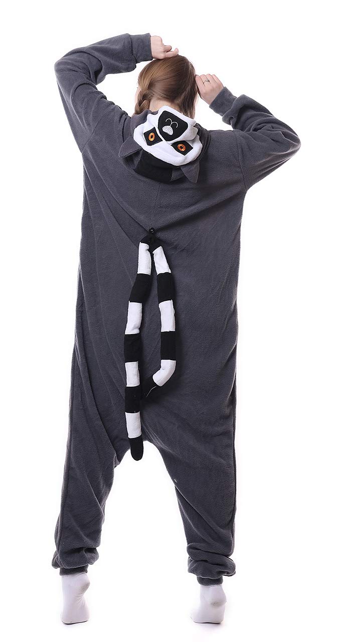 Pigiama a tuta con cappuccio, per Halloween e cosplay, unisex