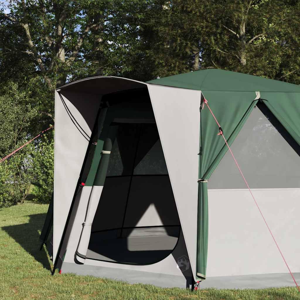 Zelt für Personen Grün, x x, mit abnehmbarem Regenfly, Belüftungsfenstern, E-Port, Moskitonetz, Winddicht und wasserdicht, ideal für Camping, Trekking, Strand, Outdoor