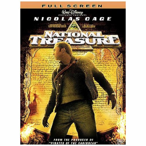 NATIONAL TREASURE (DVD/FF 1.33/DD 5.1/FR-BOTH/S... B00AQ7D2KM Book Cover