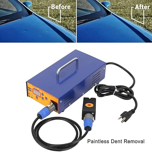 Miniatura 5 de Herramientas de reparación de abolladuras PDR Kit de reparación de abolladuras sin pintura para quitar abolladuras de carrocería del automóvil,