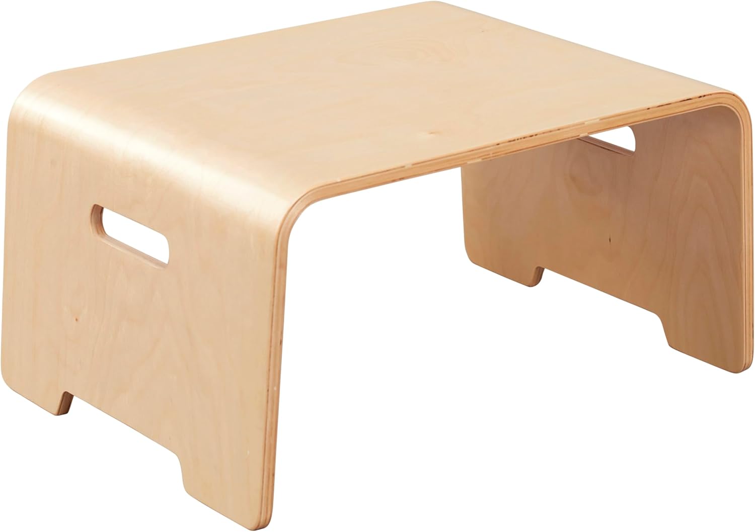 ECR4Kids Bentwood Lap Desk with Handles, Activity Table, Natural