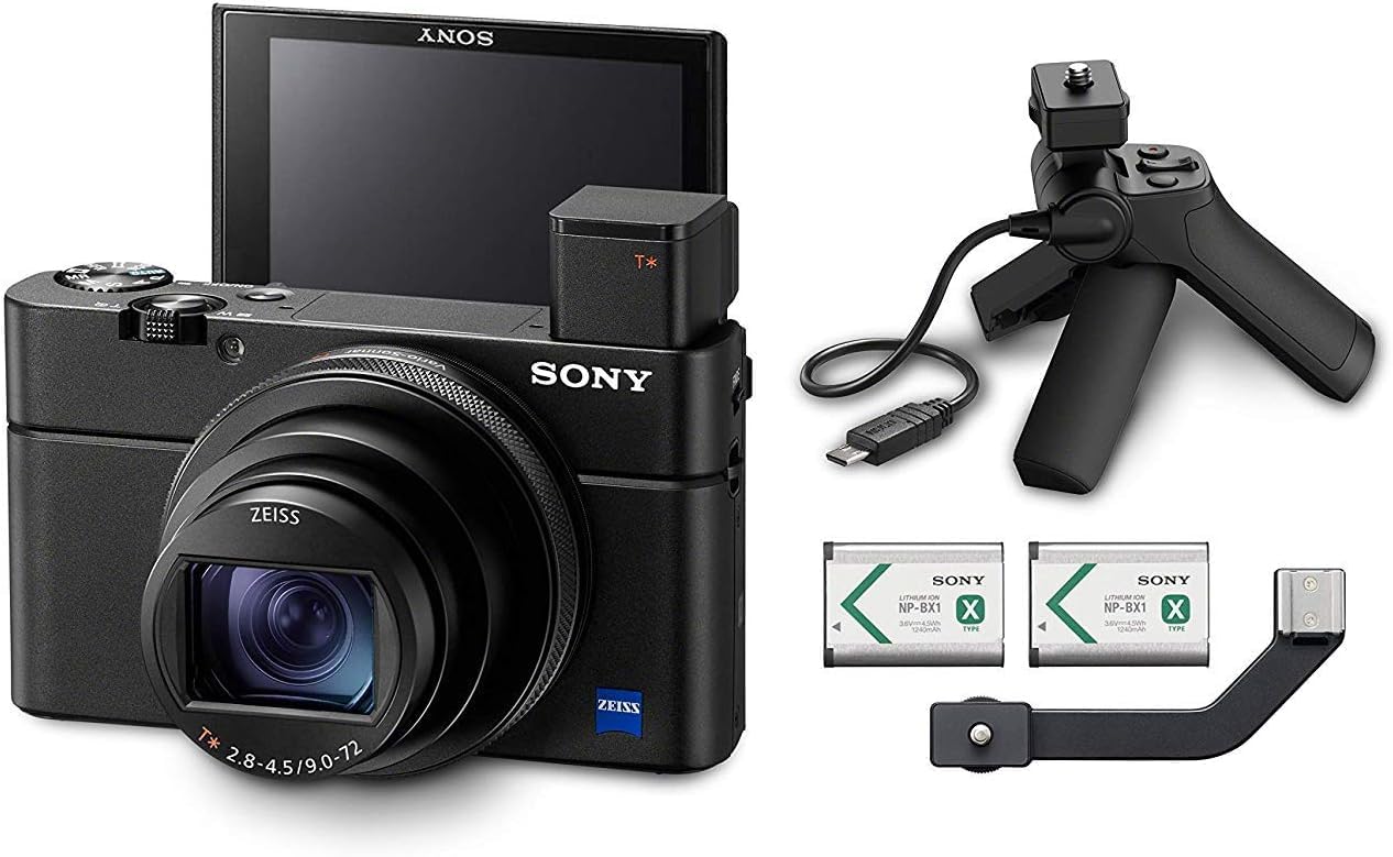 Amazon Canada: Sony RX100 VII Premium Compact Camera with Grip and