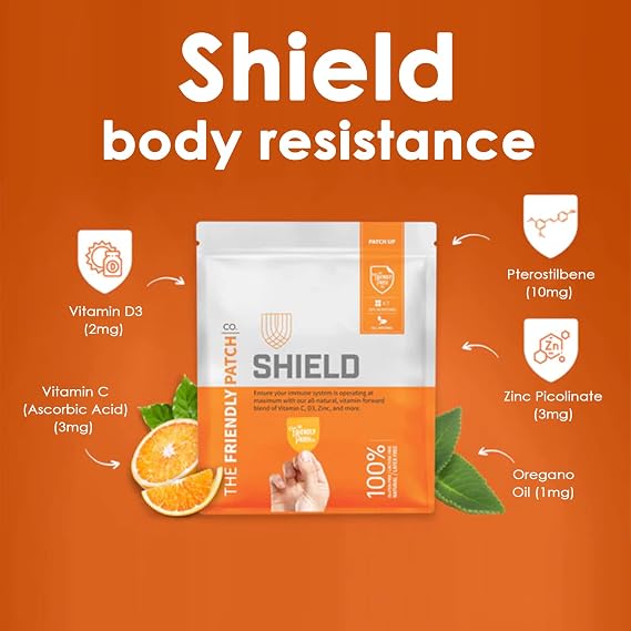 The Friendly Patch Travel Essentials Multi-Pack Includes 8 Patches: Snooze Sleep Patches, Ashwagandha Calm, Boost Energy Patch, and Shield for Sleeping, Relaxing, and Energy.