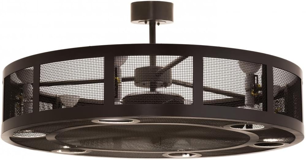 Paloma Golpe Chandelier in Bronze Finish