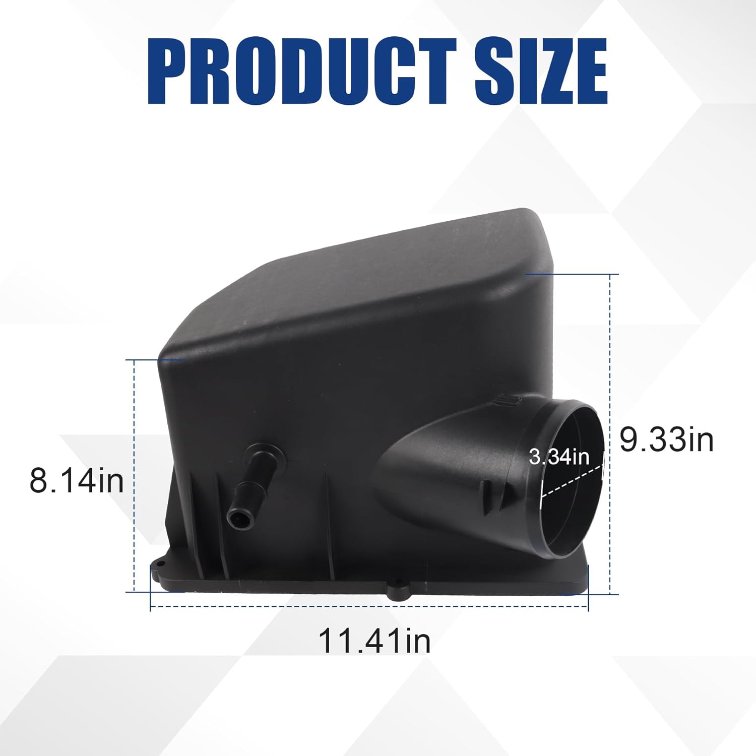 258-536 Air Filter Housing Compatible with 2014-2018 Jeep Cherokee Replacement for OEM Air Cleaner Housing Cover