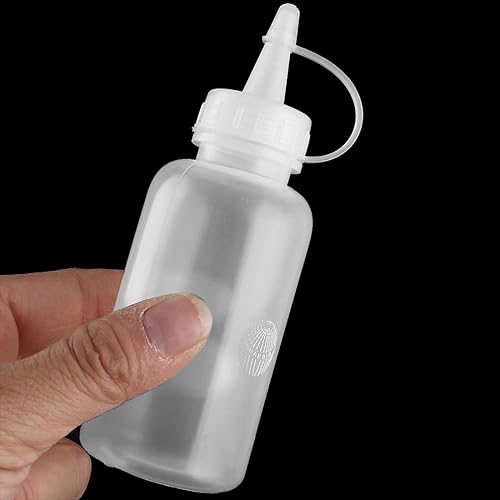 Miniatura 2 de uxcell Dispensador de botellas de plástico para el hogar, vinagre de cocina, ketchup Squeeze 3.4 fl oz, 5 unidades