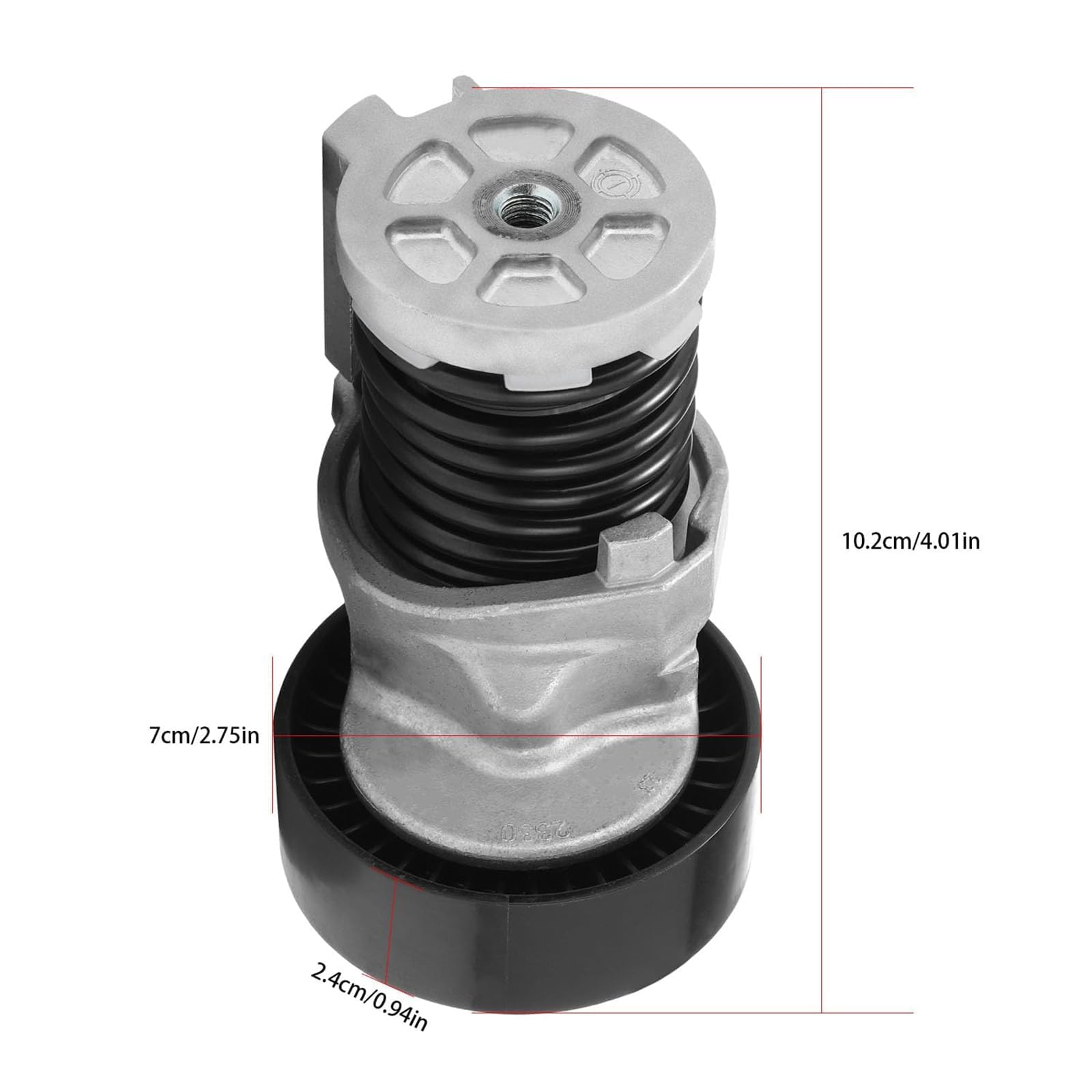 Autozone Belt Tensioner HEROFFIX Belt Tensioner Drive Belt Tensioner Pulley  Assembly For Belt Tensioners For Trucks, image size:1600x1600