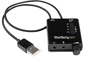 USB Dolby Sound Card with SPDIF Digital Audio and Stereo Microphone
