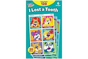 I Lost A Tooth Tear & Share Sticker Value Pack