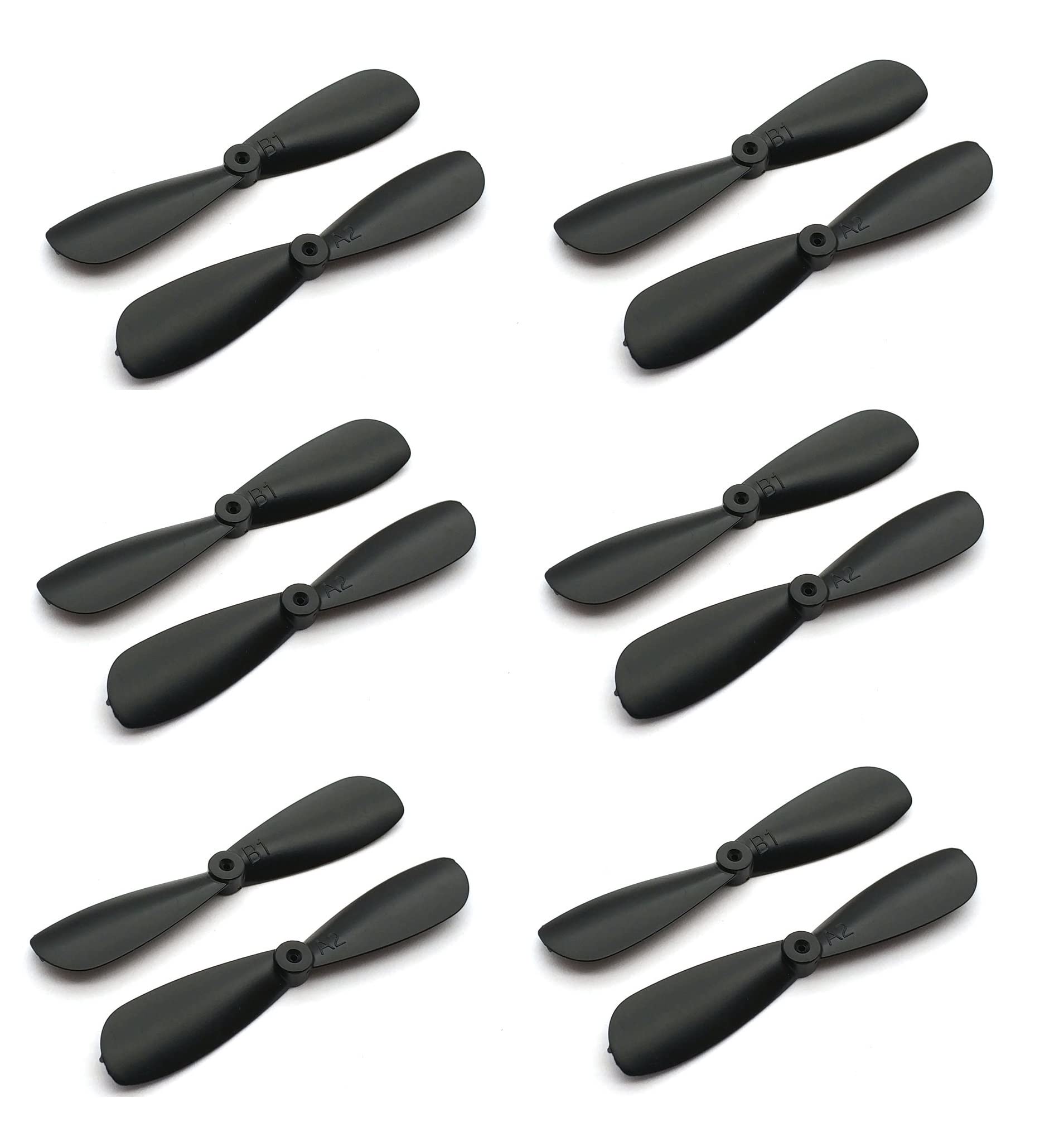 INVENTO 6pair 30mm 3cm Reverse Paddle Aircraft Propeller Blades For 716, 614, 610, 612 Coreless Motor Helicopter Toys Quadcopter RC Spare Parts Accessories (B09KZDXPKZ) Amazon Price History, Amazon Price Tracker