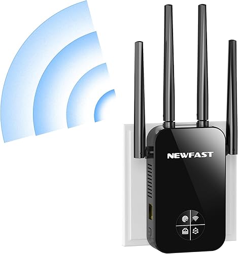 NEWFAST Extensor de alcance WiFi 1200Mbps