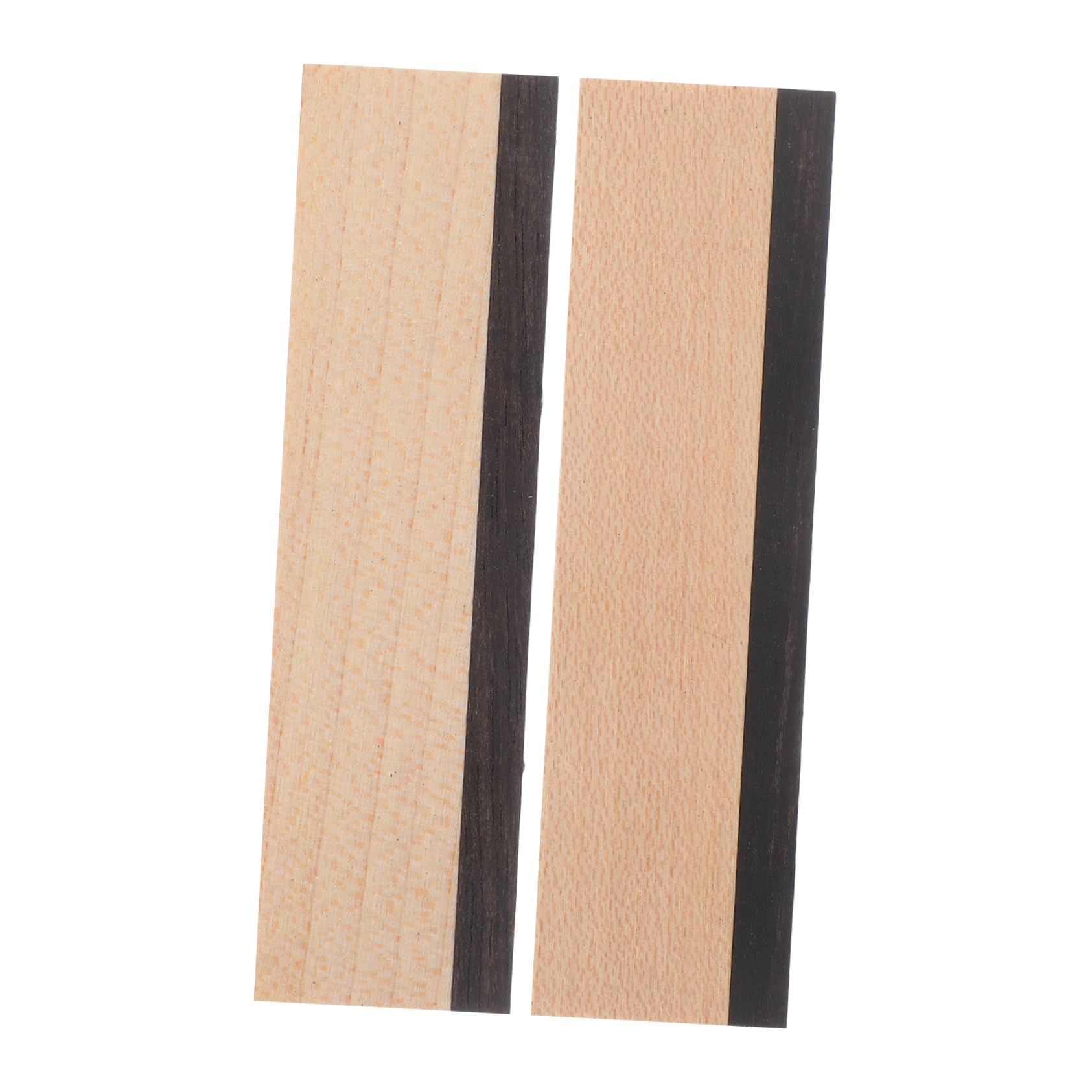 FAVOMOTO Maple and Ebony Dobro Saddles Resonator Bridge Saddle Cut and Slotted F08