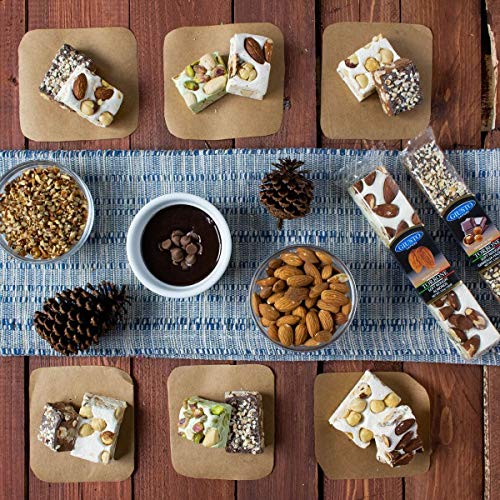 Giusto Sapore Torrone Bar 3.5oz - Premium Gluten Free Dessert Brand - Imported from Italy and Family Owned (Nut, 5 Pack)