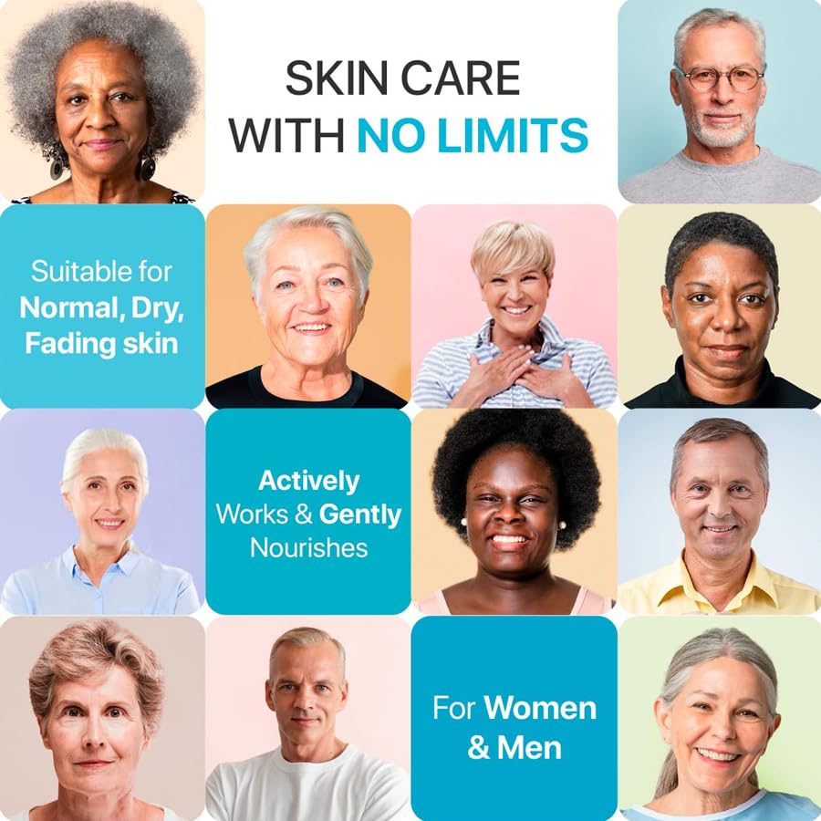 5% Hyaluronic Acid Face Cream, Anti-Aging Brightening Firming Moisturizing Cream for Uneven Skin Tone, Nourishing Rejuvenating Face Moisturizer, 1.76 oz - Image 6