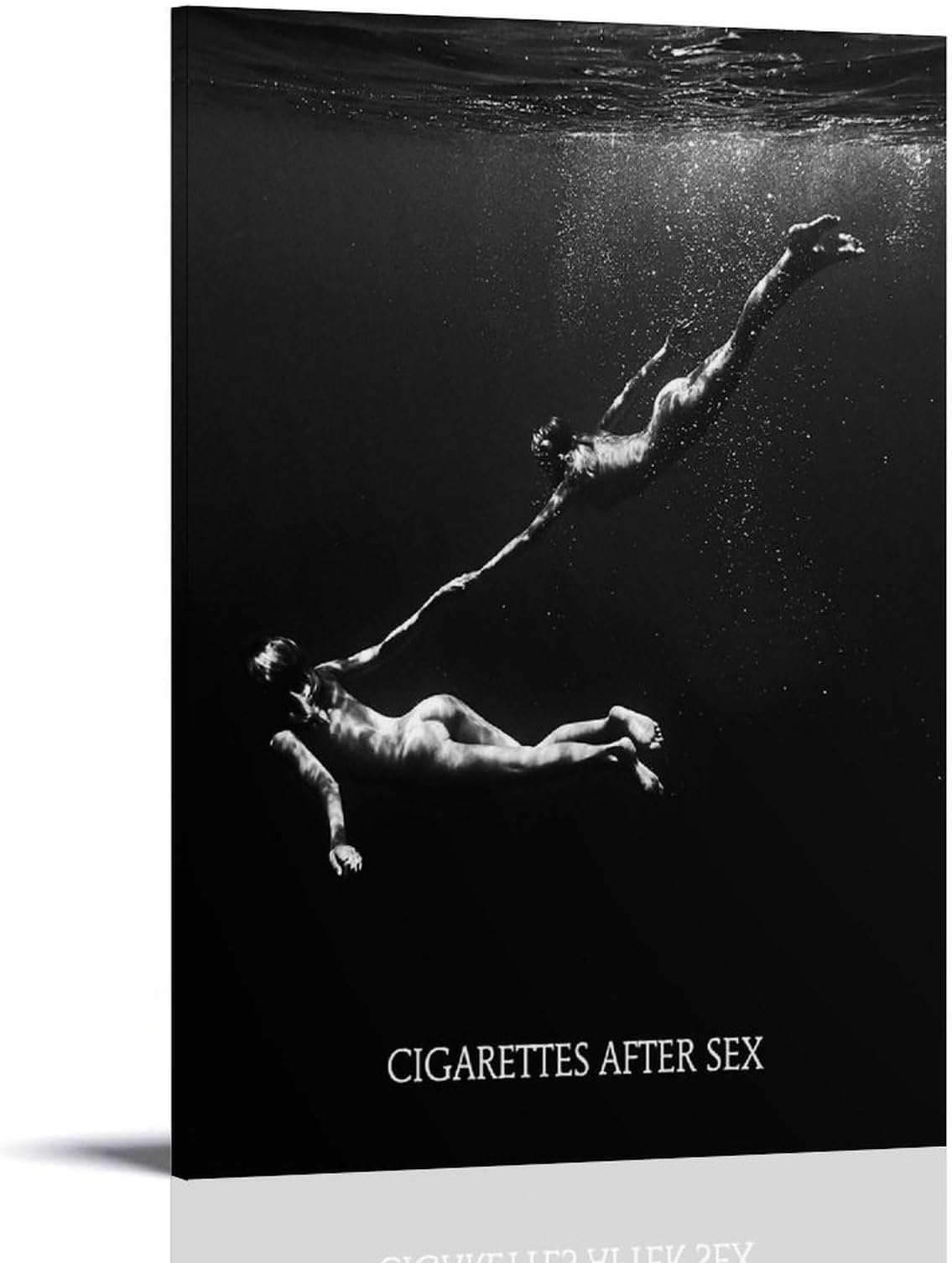 Cigarettes Poster After Sex Album Cover Poster Canva Colourfast Wall Art Decorative Painting for Living Room Bedroom Home Decor 08x12inch(20x30cm) Frame-style