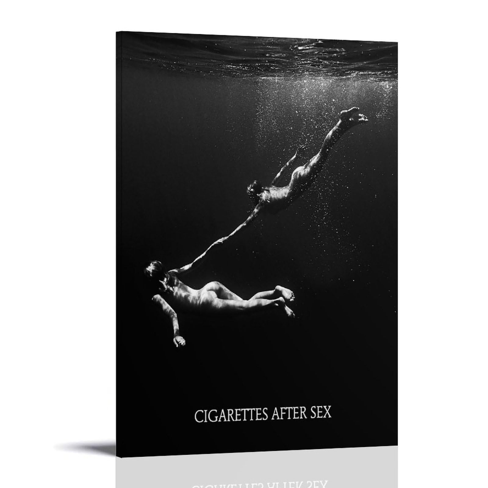 Whbaq Frame-Style Cigarettes Poster After Sex Album Cover Poster Canva Colourfast Wall Art Decorative Painting For Living Room Bedroom Home Decor 08X12inch(20X30cm)