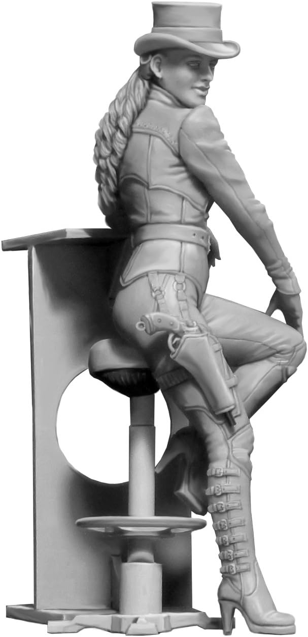 Master box 1/24 weird friends series 1 at the end of the universe, female scammer Jacqueline plastic MB24033