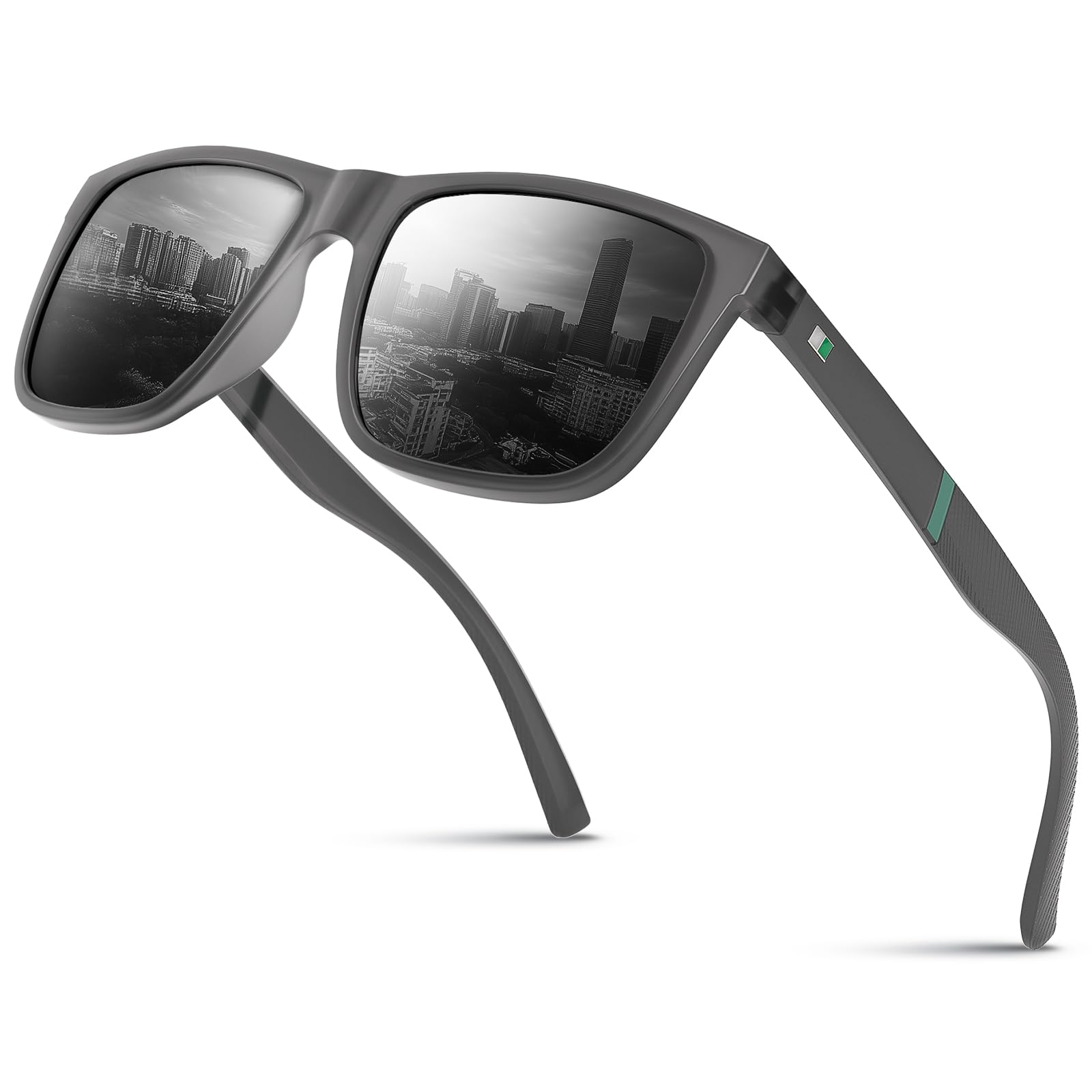 Polarisierte Sonnenbrillen Herren,Schwarz,Sunglasses Men | Sportbrille,Brille,Retro,Vintage,Outdoor,Golf,Angeln,Wandern,Reise,Travel,Laufen,Fishing – Amazon Angebot