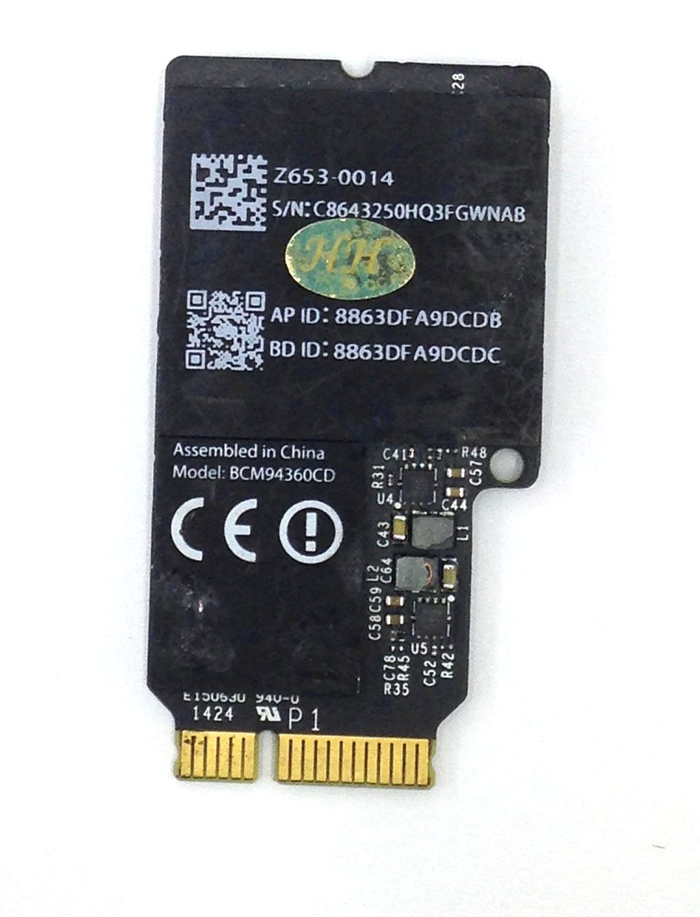 Ittecc Replacement 661-7514 Airport WiFi Bluetooth 4.0 Card BCM94360CD for Mac Pro A1481 iMac 21.5" 