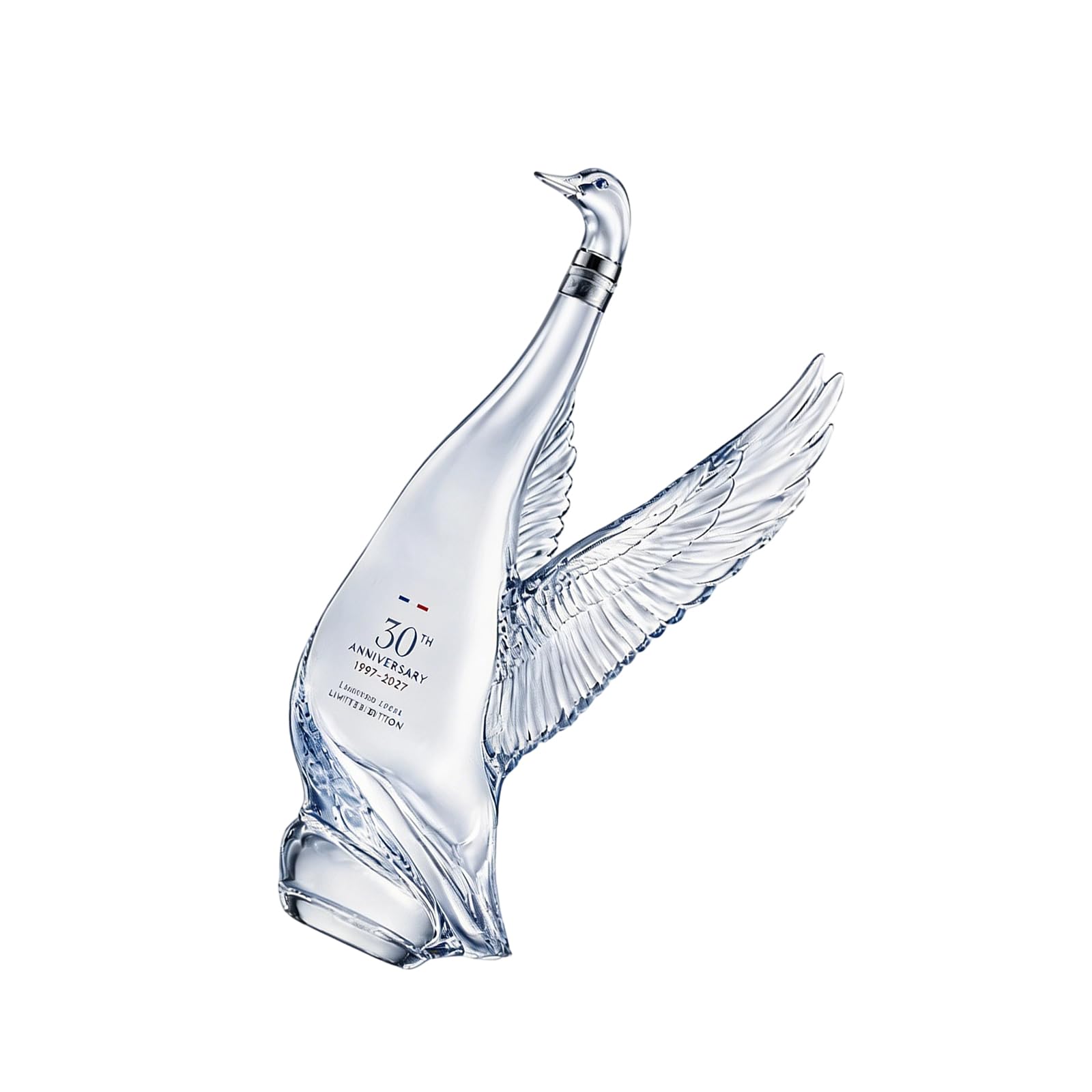 Zxfdsfdbnm Decorative Liquor Bottle Glass Whiskeys Decanter with Transparent Bird Shape Raised Wing Detail for Dining Room and Party Table Glass Decanter