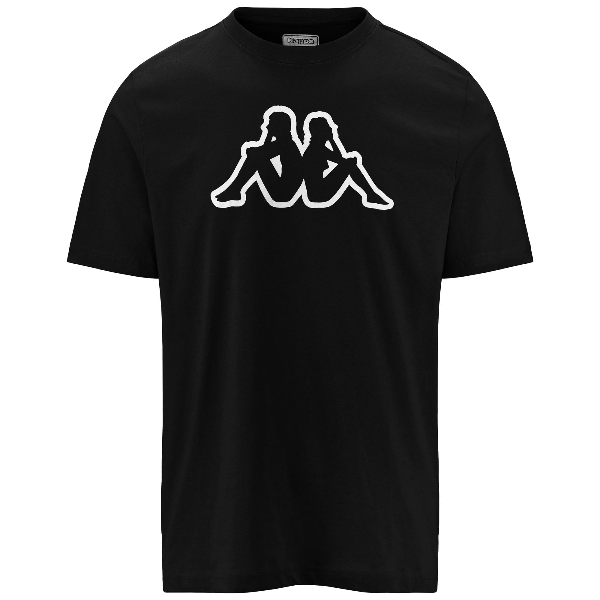 Kappa Cromen Logo Men's T-Shirt, Black, L