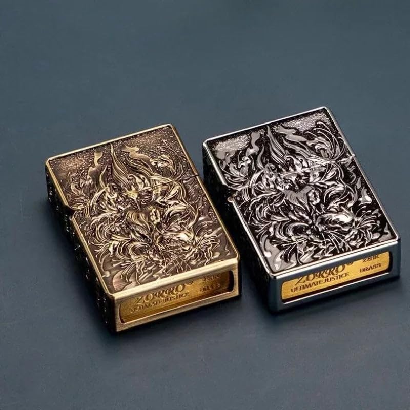 Amazon.com: Zorro Limited Edition Brass Kerosene Lighter – Nine