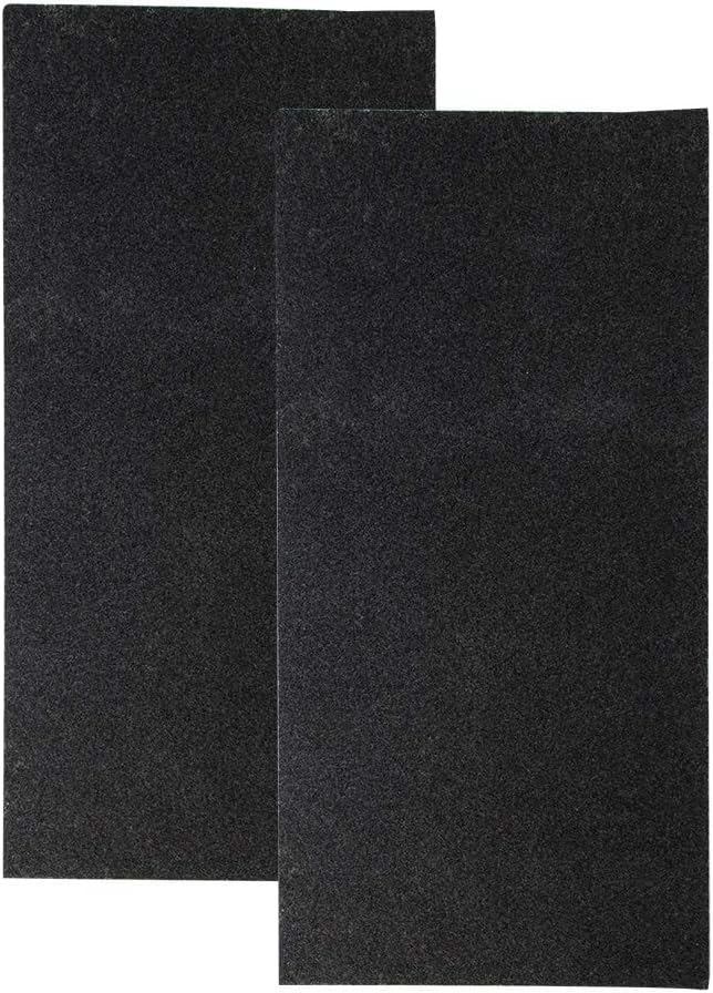 LivePureCocoCarbon Replacement LP-PF400 Pre-Filter for Sierra Series Medium Tower Air Purifier LP200TH, 2 Pack, Black