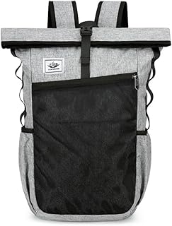 Multifunctional Sports Backpack – Lightweight Foldable Hiking Equipment, Waterproof Camping Backpack in Stylish Grey for Outdoor Adventures (260g)