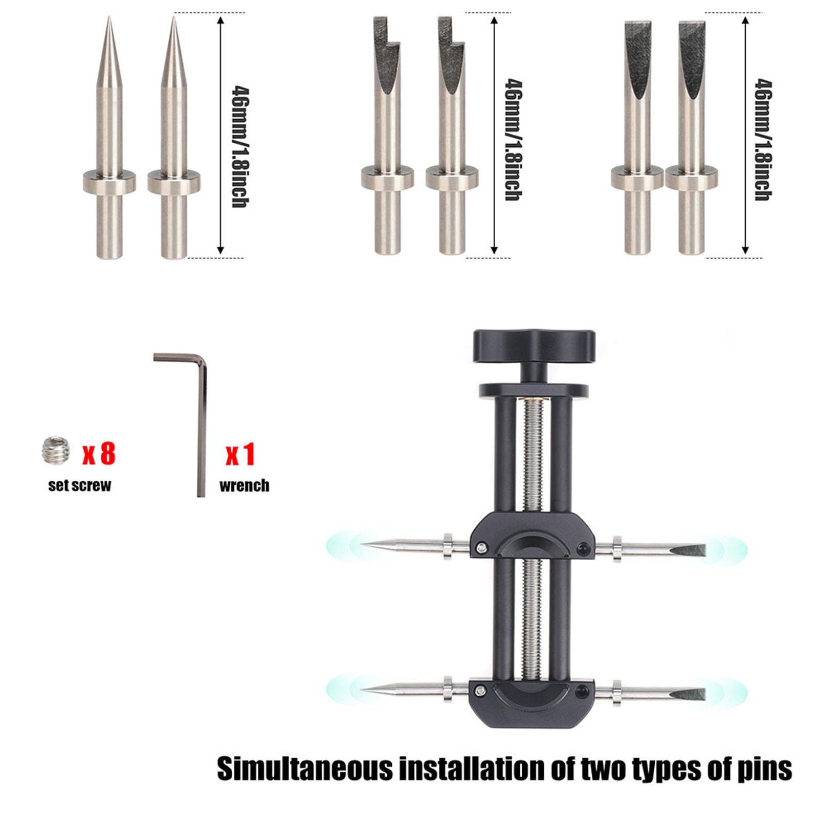 Kamera Objektiv Schraubstock Reparaturwerkzeug für Objektiv und Filter, Reparaturwerkzeug für Objektivgewinde aus Aluminiumlegierung, Ringverstellbereich 25 Mm Bis 130 Mm