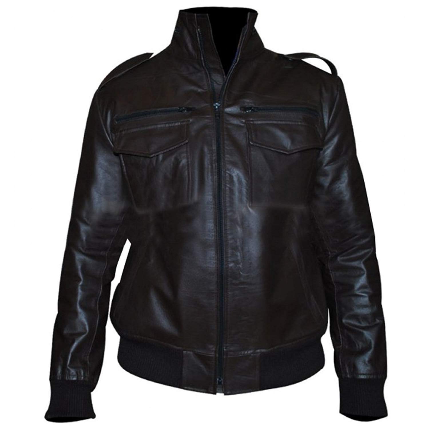 Brooklyn 99 Detective Jake Brown Bomber Peralta Leather Jacket