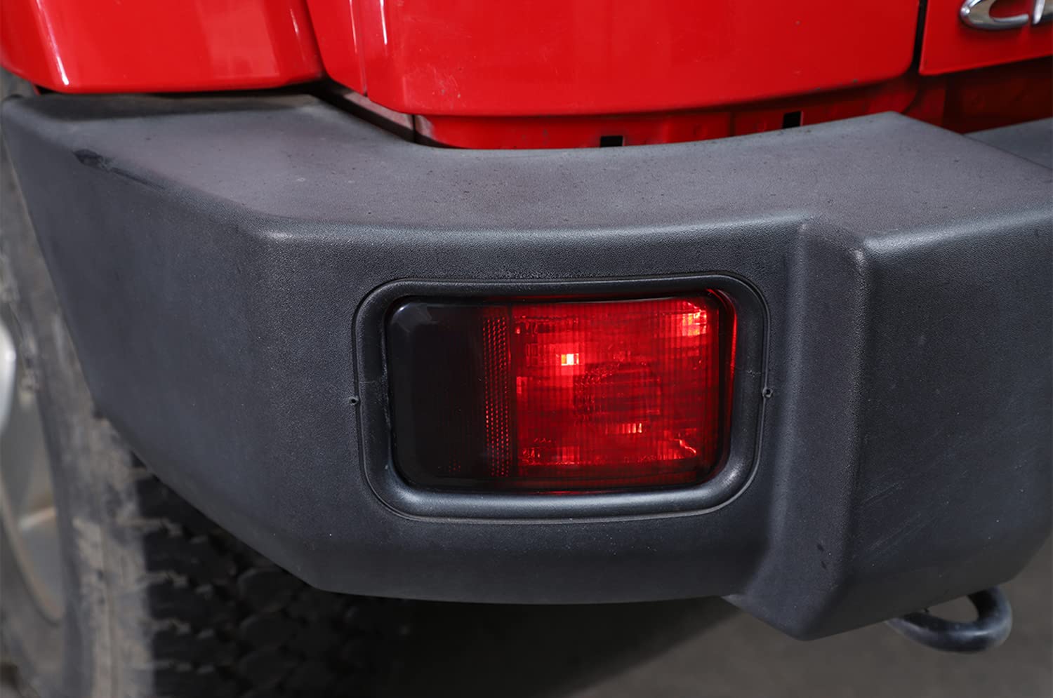 Amazon | YOCTM リア フォグランプ カバー ジープ ラングラー（Jeep