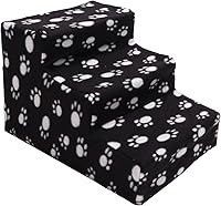 Vista 1 de Escaleras para mascotas, escalera de escalada para mascotas, 3 niveles, portátil, antideslizante, escaleras extraíbles para perros y gatos