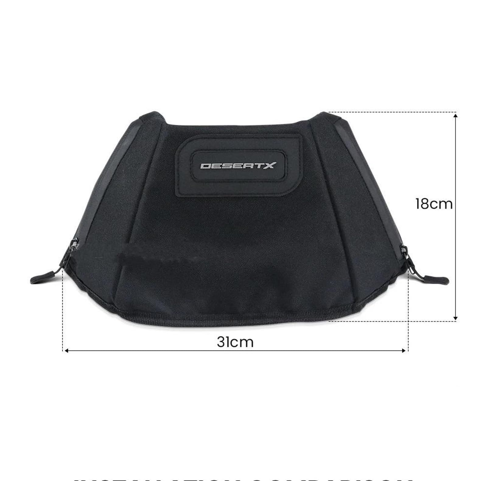 Bolsa De Cabina para Ducati Desert X DesertX 2022-2023 - Paquete De Almacenamiento De Equipaje, Bolsa De Viaje Impermeable para Parabrisas. Bolsas de Cuero y alforjas