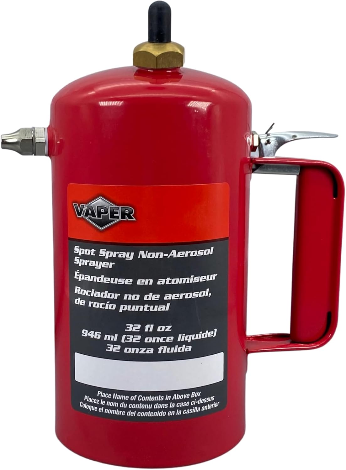 TITAN 19419 Non-Aerosol Spot Spray Sprayer, 32 oz Capacity, 80 to 150 psi Operating Pressure, 200 psi Maximum