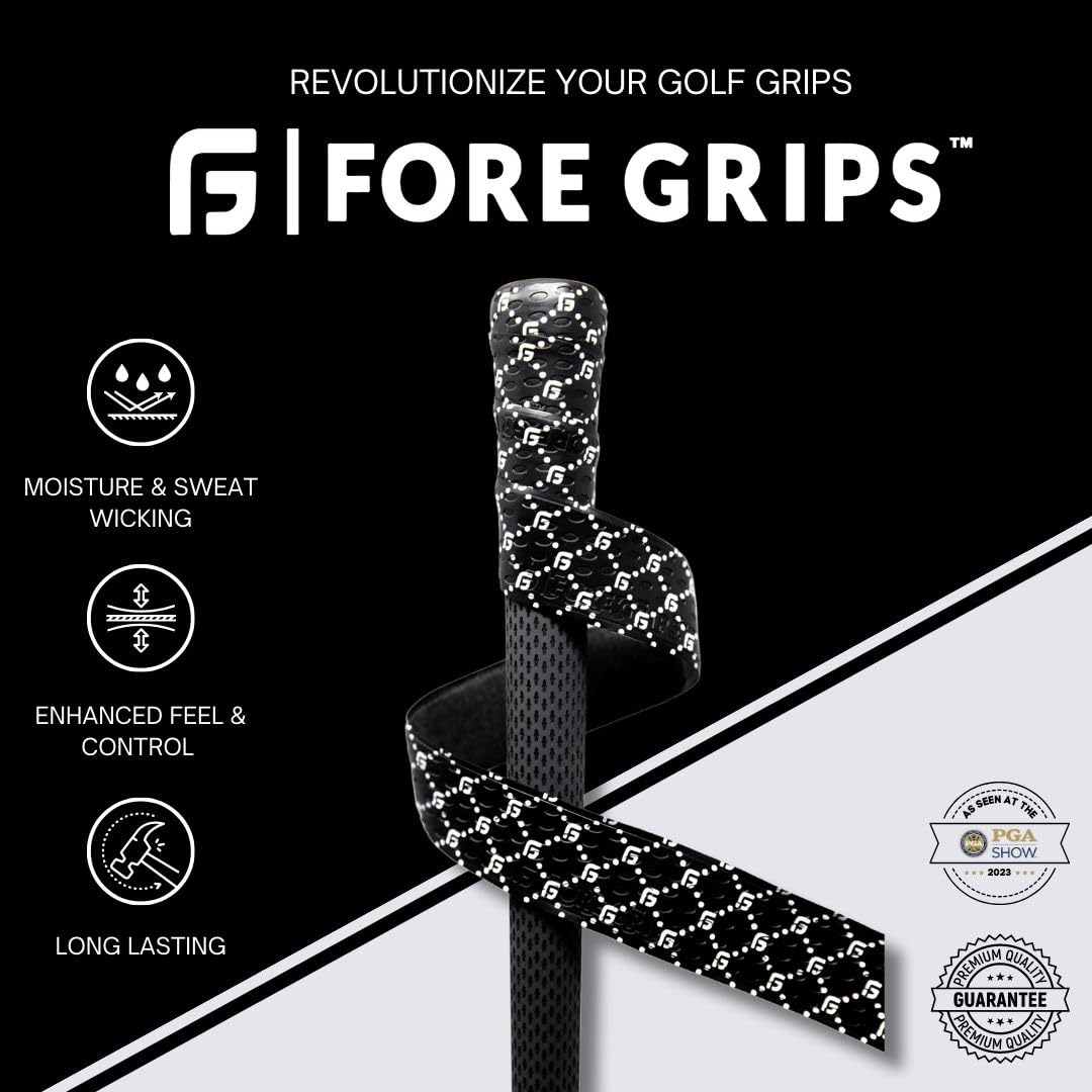 L.A.B. Golf NEW Press Pistol 2º White/Black Golf Putter Grip
