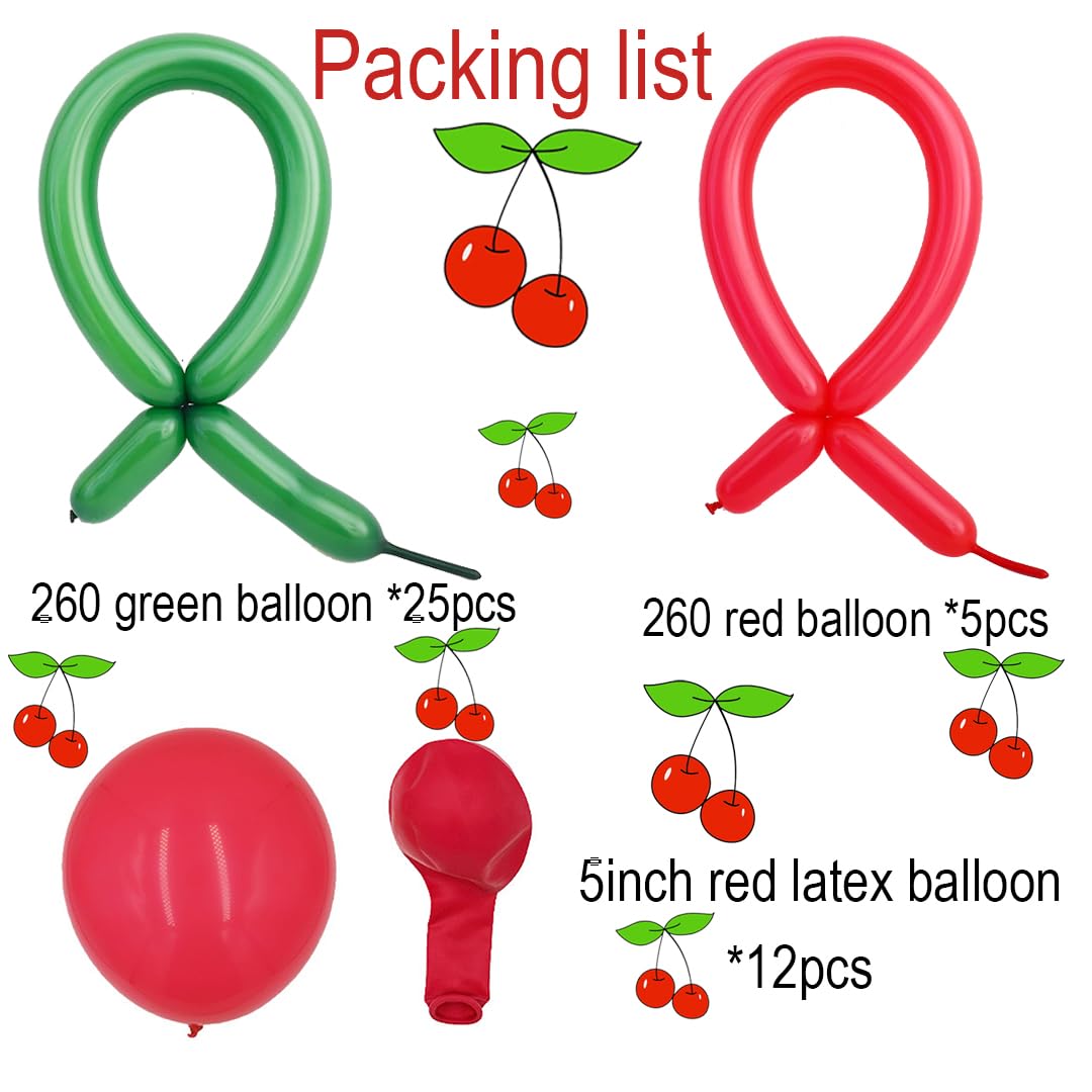 Amazon.com: Cherry Balloons DIY Cherry Balloon Cherry Theme